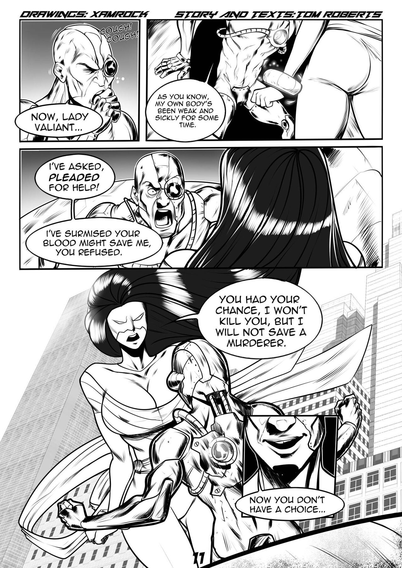 Lady Valiant Main Comic page 12 full