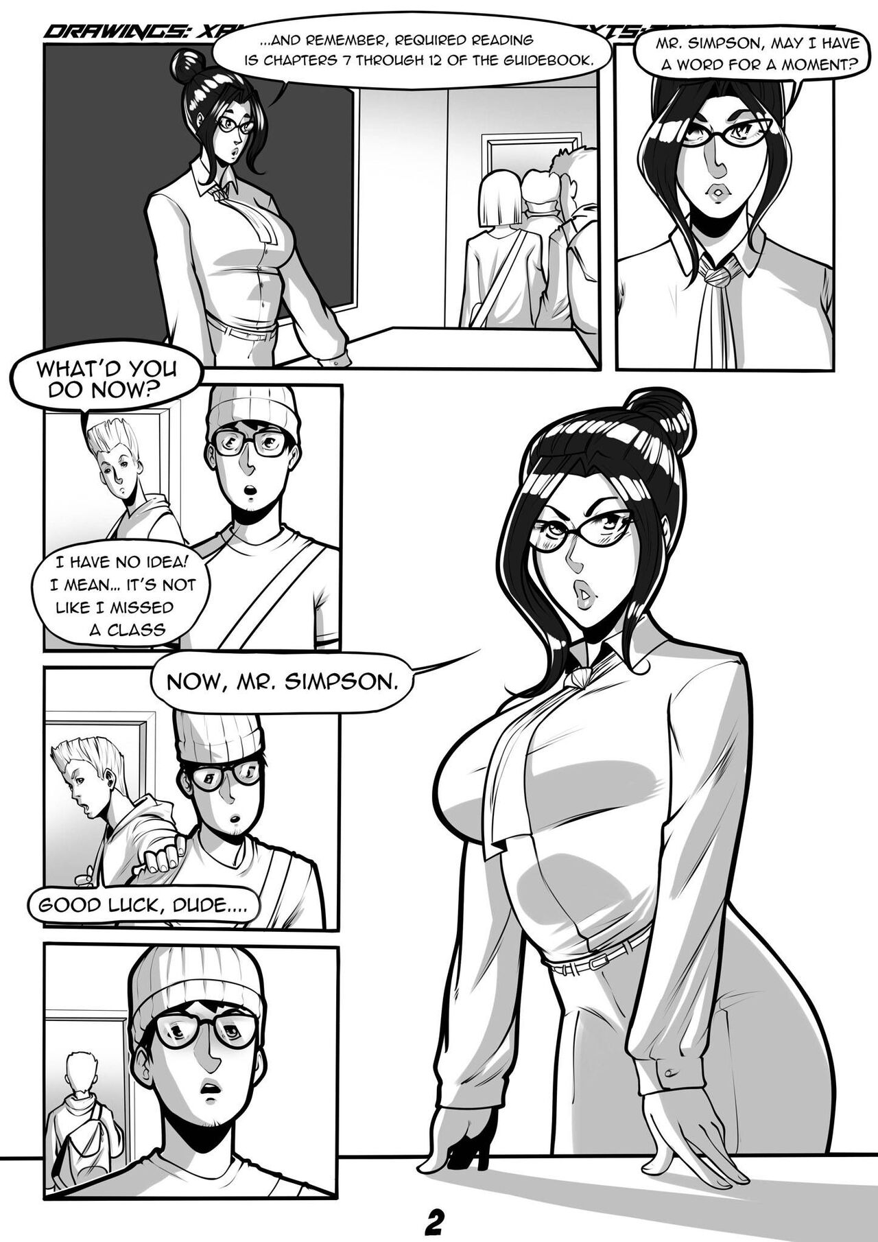 Lady Valiant Main Comic page 3 full