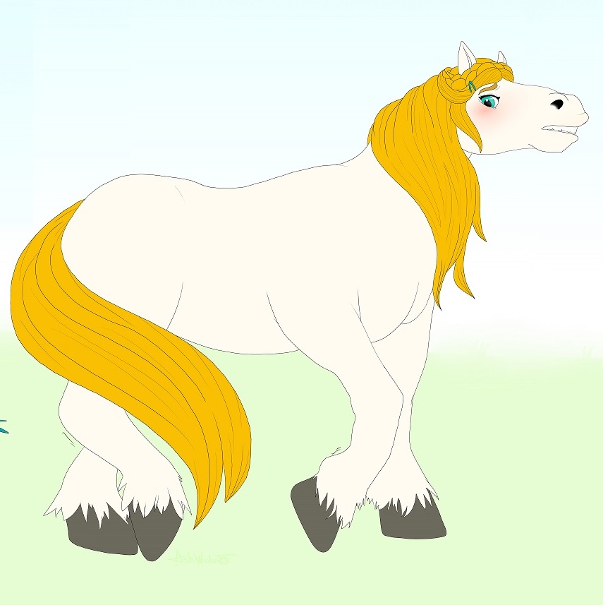 Princess Zelda Is A Horse! And She's About To Find Out That Being A Mare Is Harder Than It Looks! page 4 full