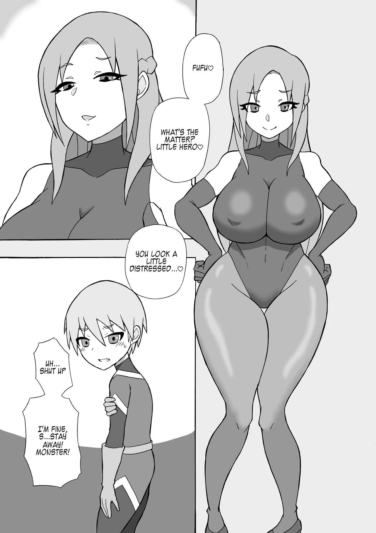 Hero Haiboku! ~Shingata Kaijin no Kyoui~ | Hero Defeat! ~The New Monster Generation Menace~ page 3 full