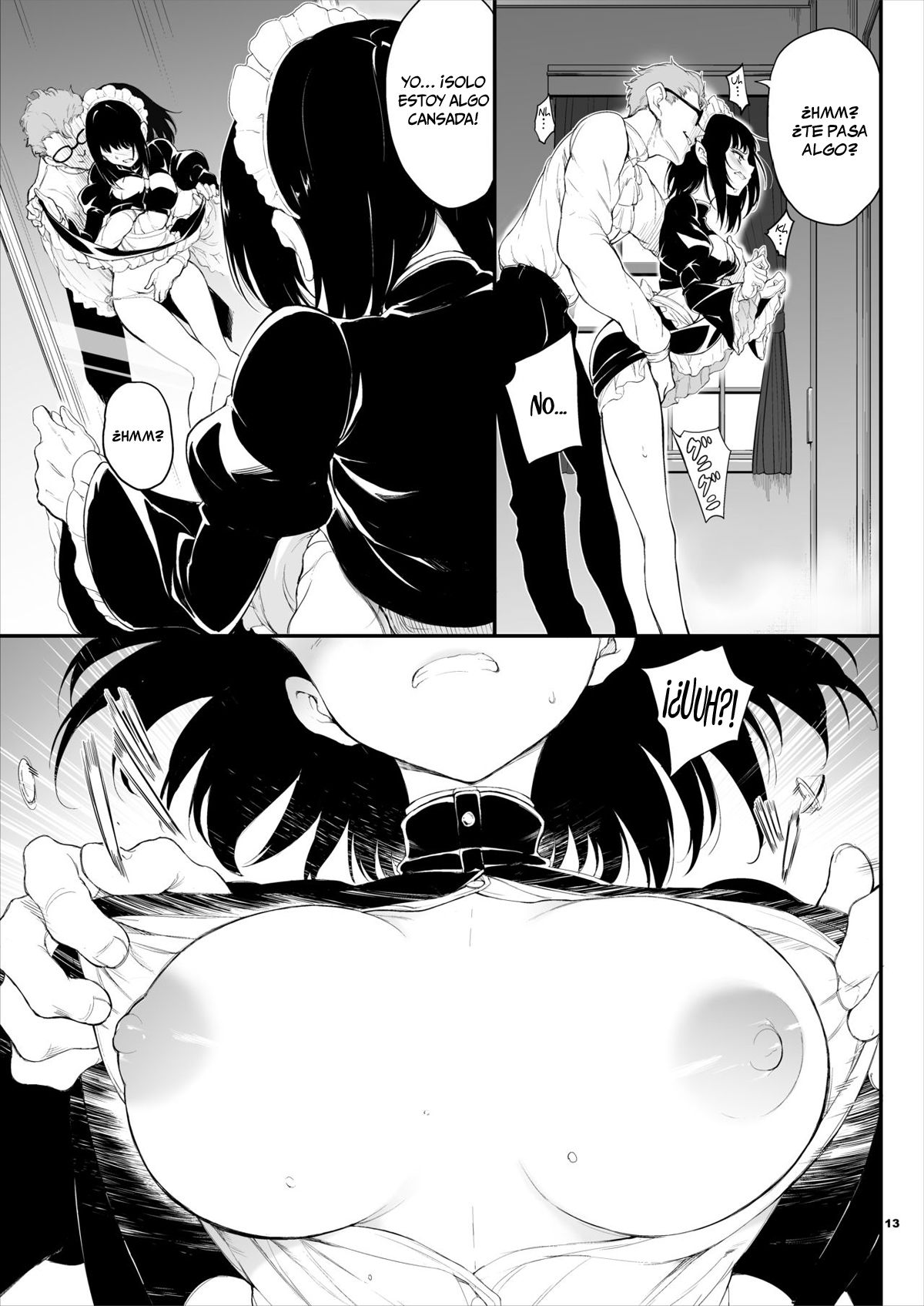 Maid Kyouiku -Botsuraku Kizoku Rurikawa Tsubaki- page 12 full