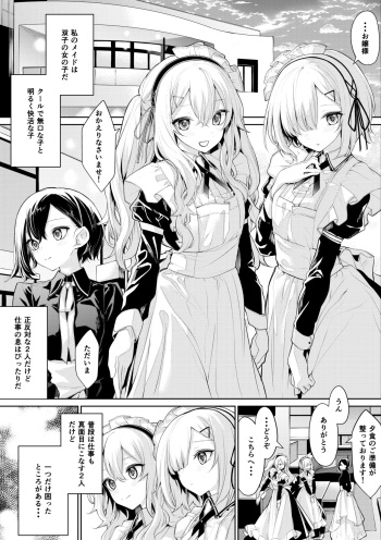 [Zanka] Futago Maid-san ni Toriai sareru Ojou-sama cover