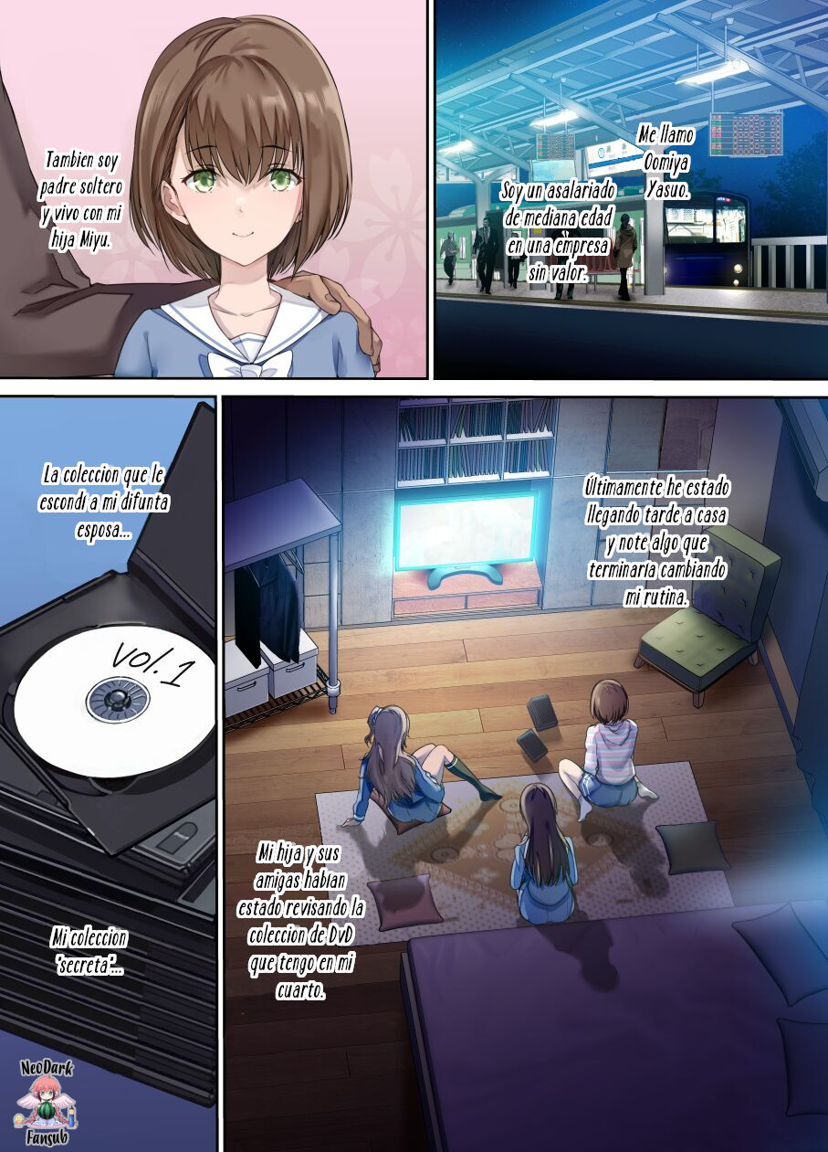 Papa no Shinshitsu wa Musume Tomodachi no Tamariba | La habitación de papa  es un lugar de reunión para las amigas de mi hija - Page 2 - Comic Porn XXX