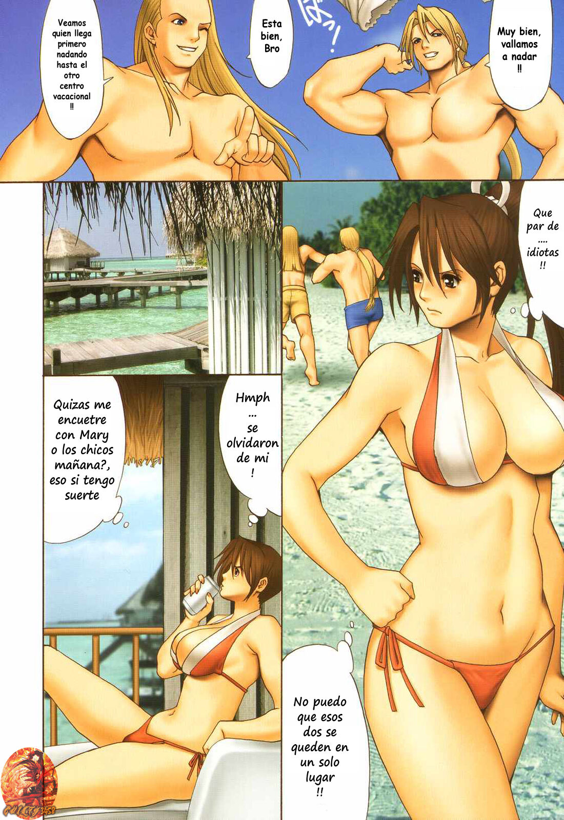 The Yuri & Friends Full Color 7 page 6 full