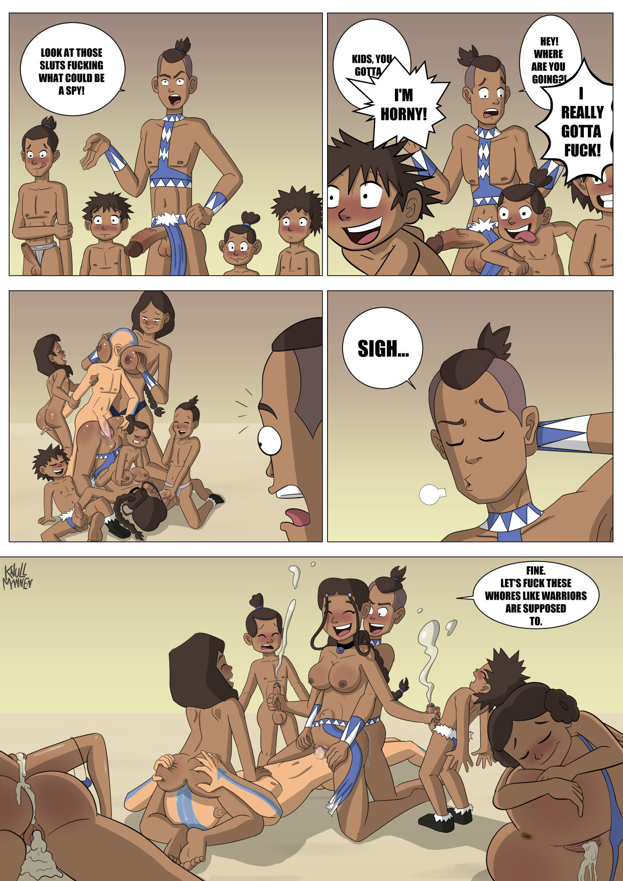 Avatar: Book of Lewd page 8 full