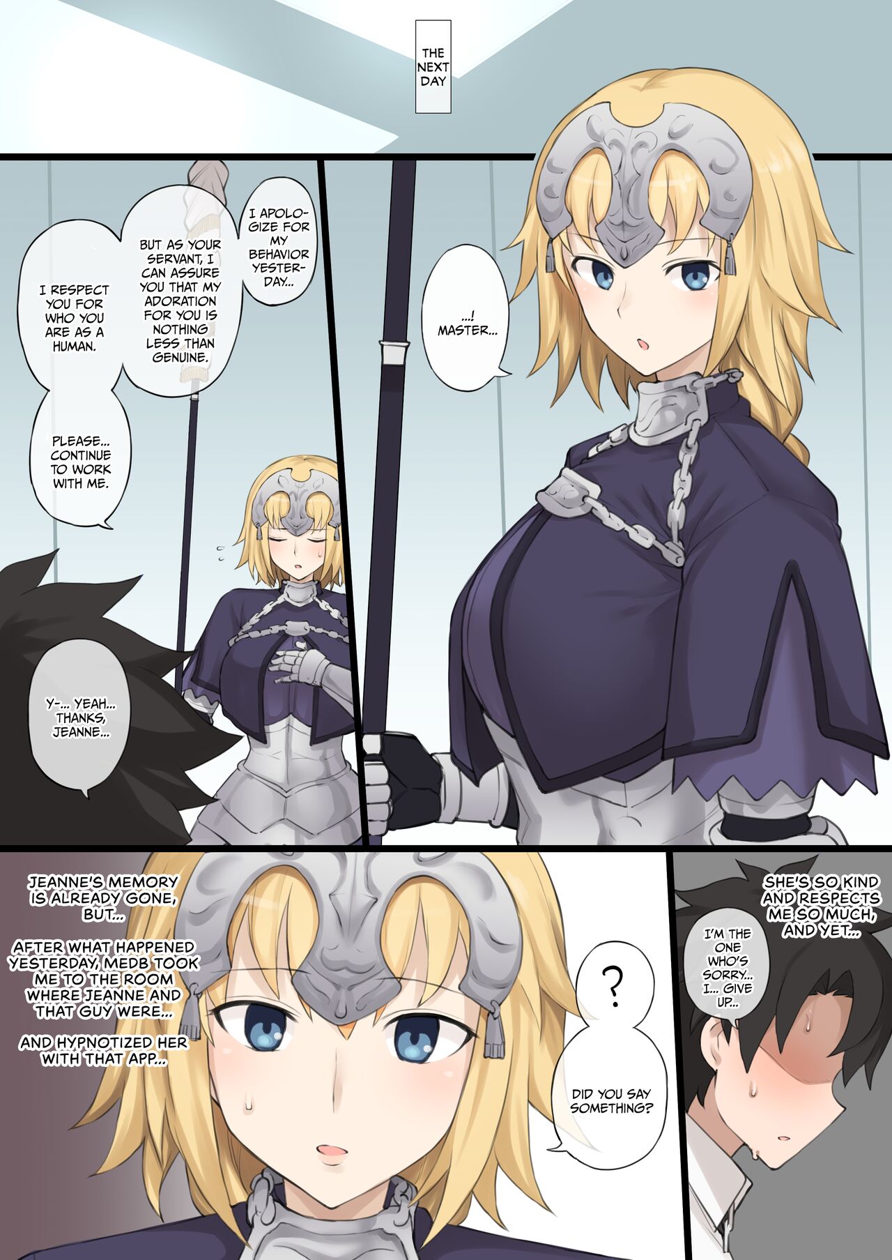 Medb no Otoko ni Kizuna Saidai Made Ageta Jeanne D'Arc wo Netorareru Ero Manga page 8 full