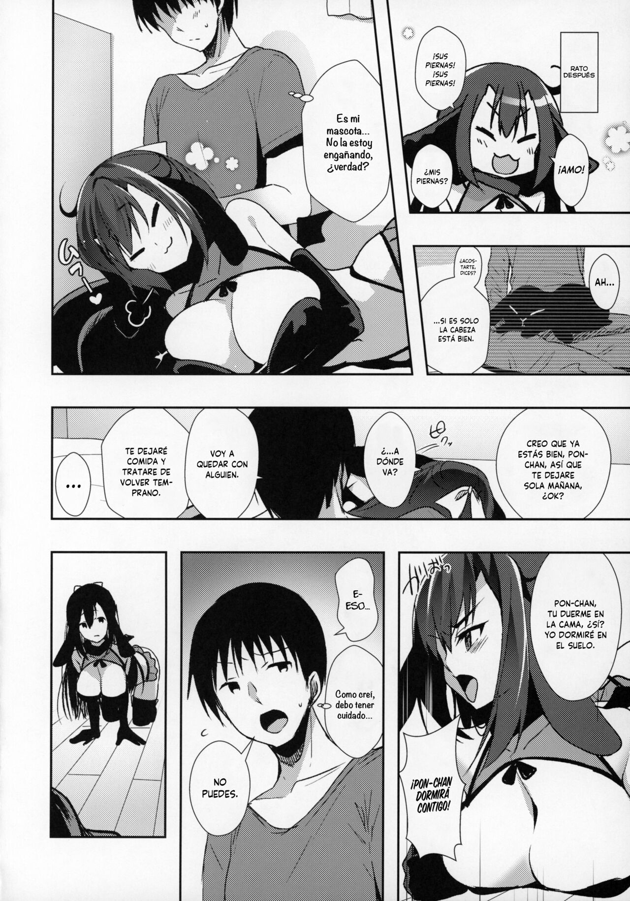 Kanojo ga Dekitara Pet ga Yande Succubus ni Natta Hanashi | Cuando Conseguí Novia, mi Mascota se Convirtió en una Sucubo page 11 full