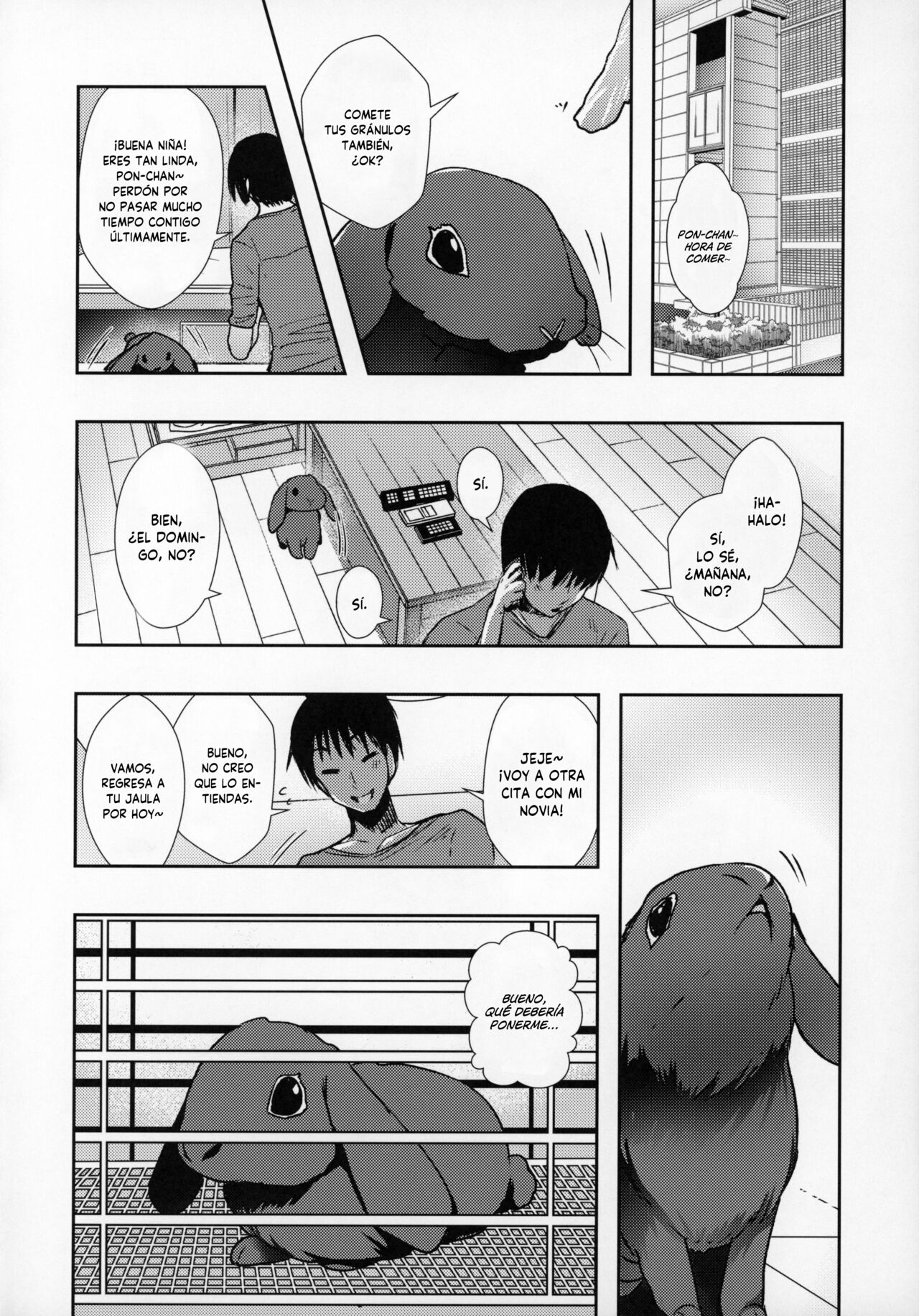 Kanojo ga Dekitara Pet ga Yande Succubus ni Natta Hanashi | Cuando Conseguí Novia, mi Mascota se Convirtió en una Sucubo page 5 full