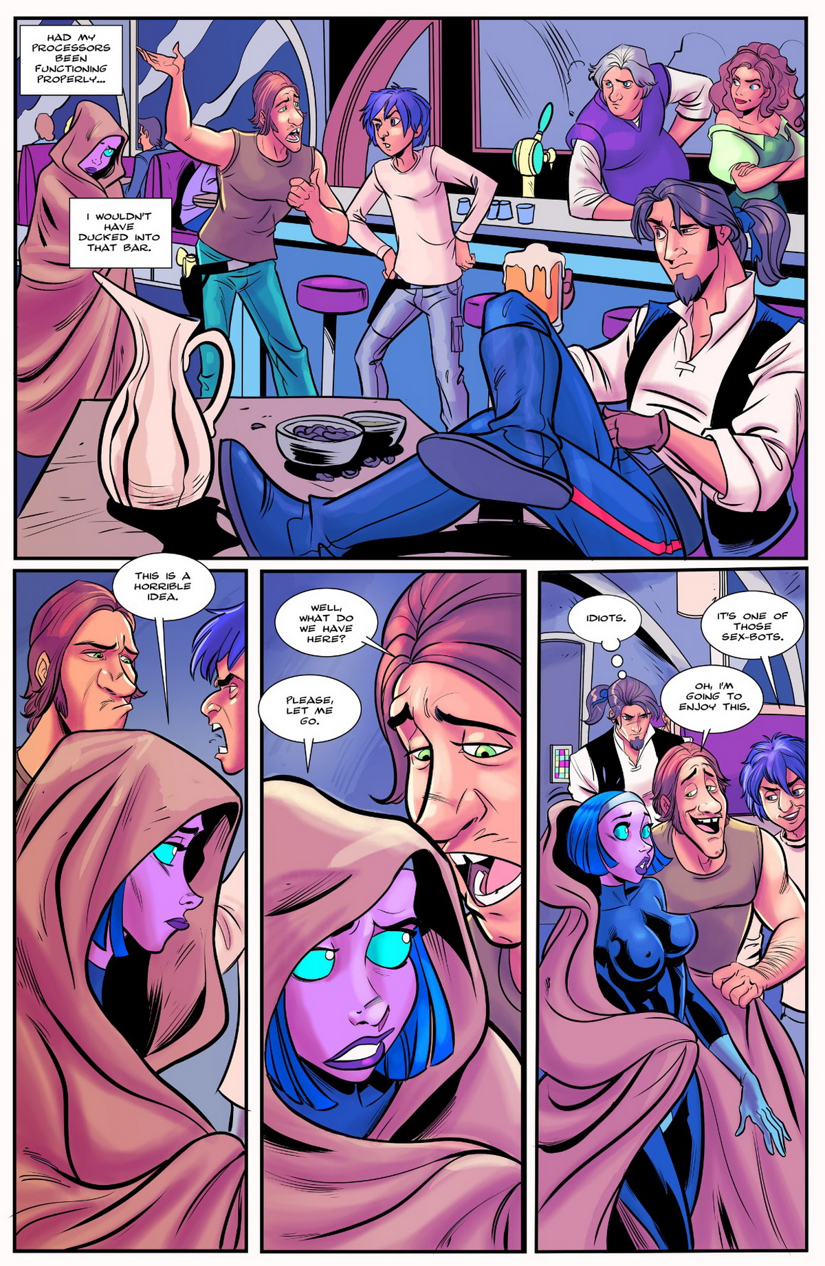 BotComics - B.I.M.B.O. page 3 full