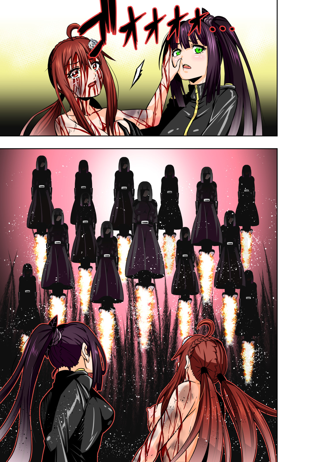BOUNTY HUNTER GIRL vs LADY ANDROID Ch. 15 page 12 full