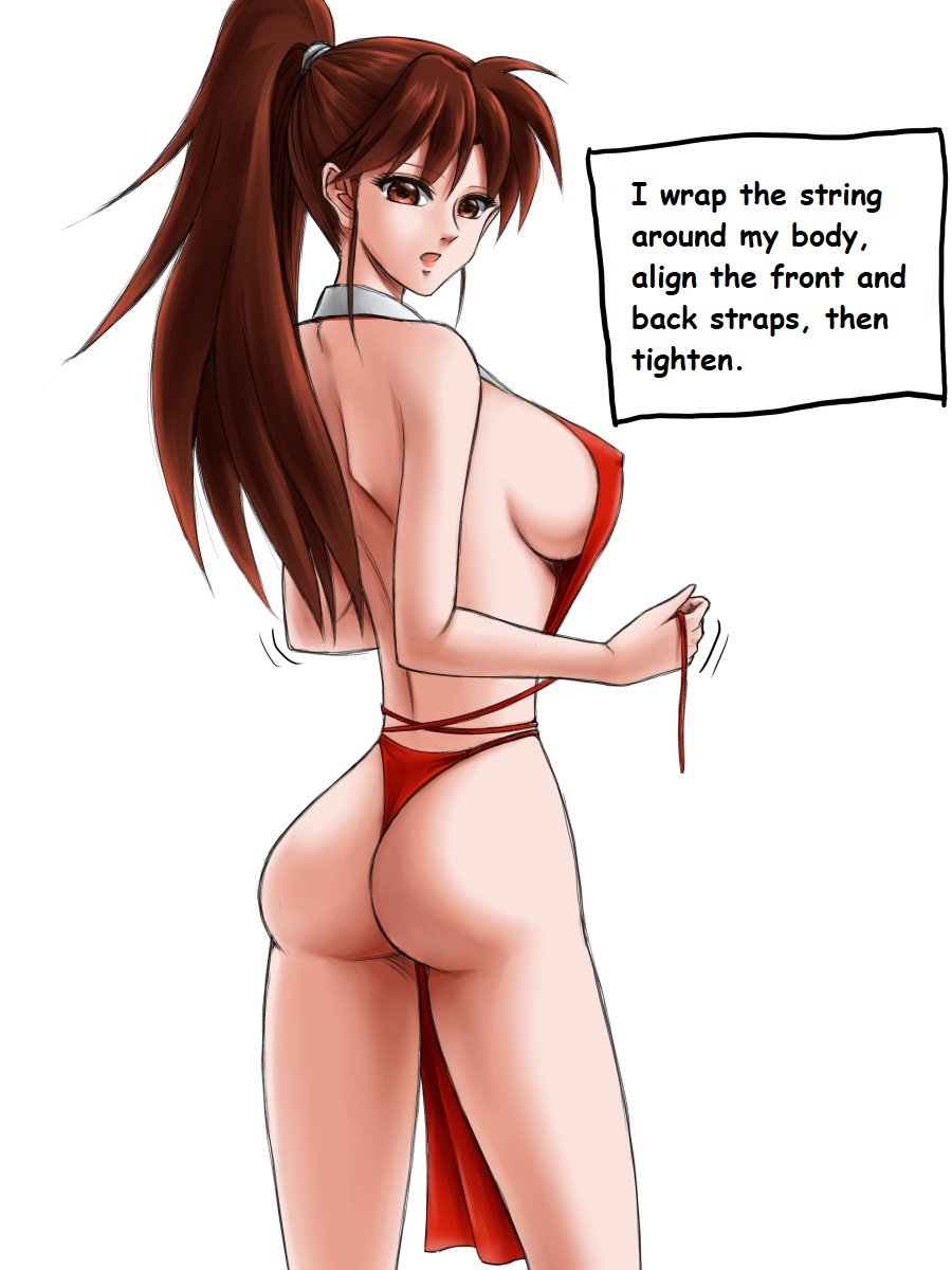 How Mai Shiranui gets ready for a fight! page 6 full