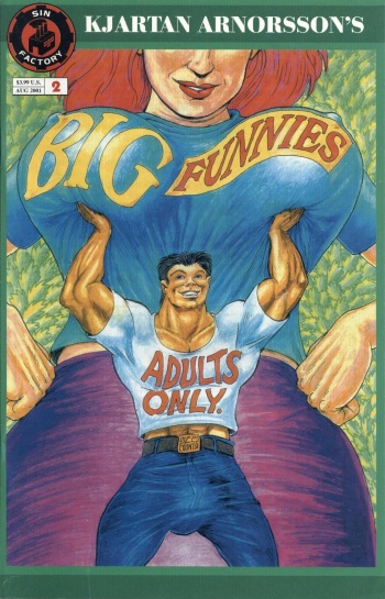 Kjartan Arnorsson Big funnies vol2 cover