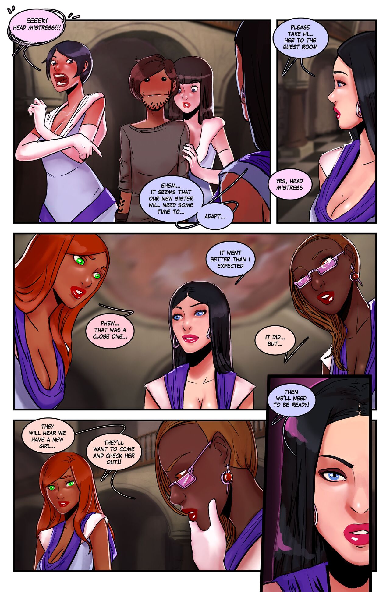 Secret Society page 9 full