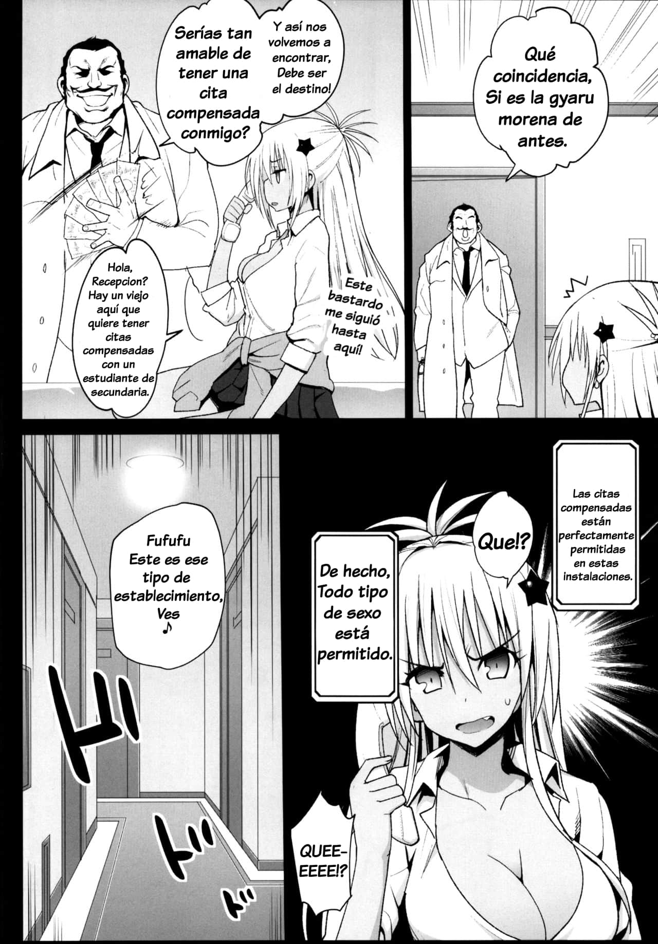 Kyousei Enkou ~Kuro Gal JK o Kane de Dakitai~ page 5 full