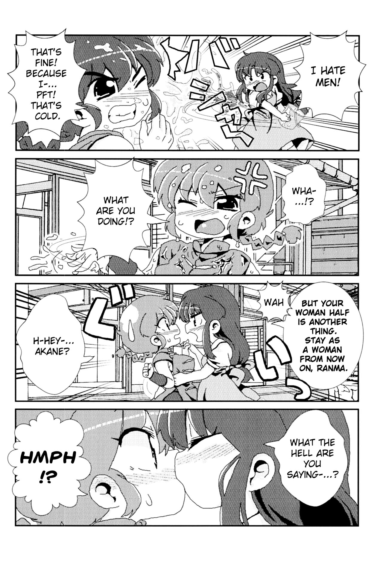 Akane ga Ranma ♀ ni Zokkon na Ken | Akane Ranma ♀ is a chilling matter page 3 full
