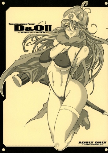 (C68) [Youkai Tamanokoshi (CHIRO)] D&Q II (Dragon Quest III) cover