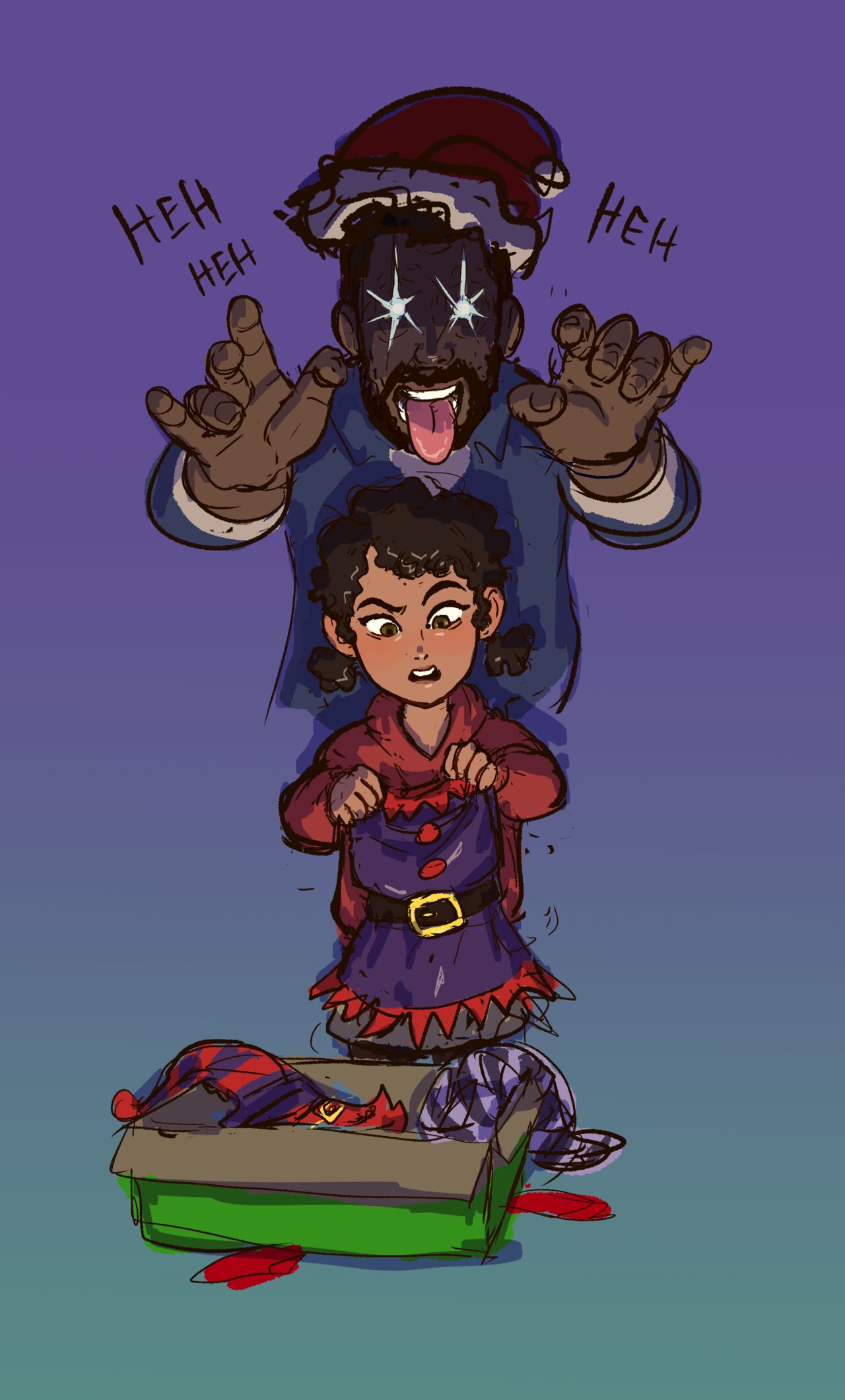 Clem's Christmas page 2 full