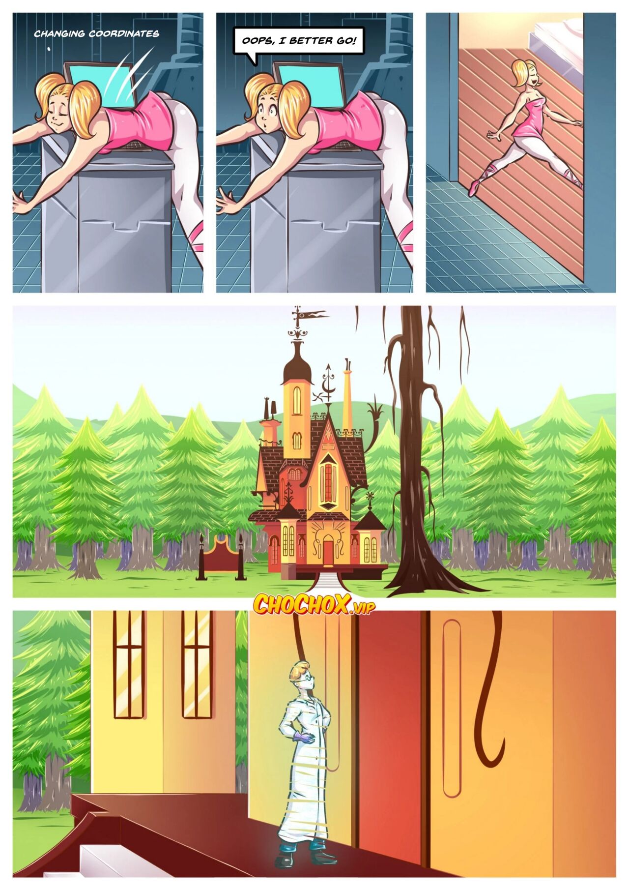 Between Dimensions | Dexter’s Laboratory page 11 full