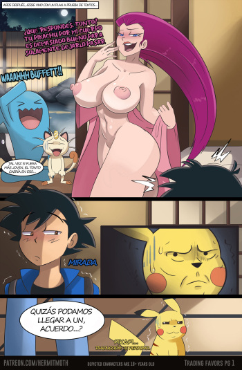 [Hermit Moth] Trading Favors (Pokémon) en español cover