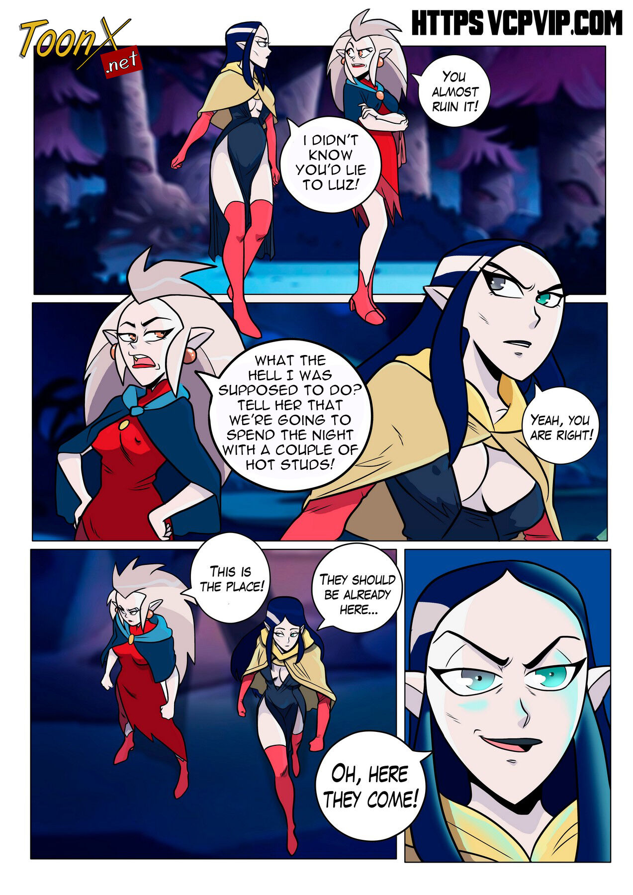 Noche de Brujas -  -  -  - Complete page 8 full