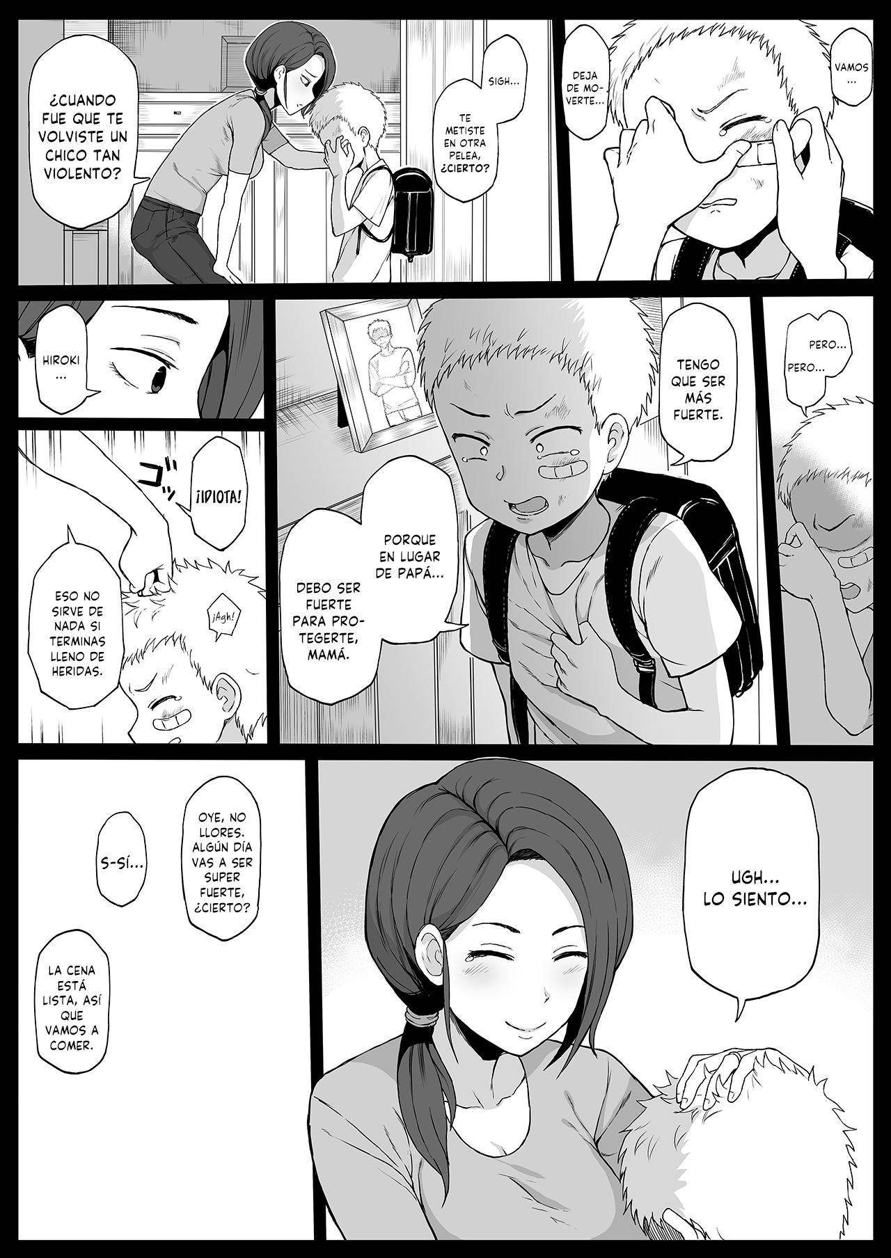 Kokujin no Tenkousei NTR ru Chapters 1-5 Plus Bonus chapters Eromanga and Los pechos de mamá son robados page 11 full