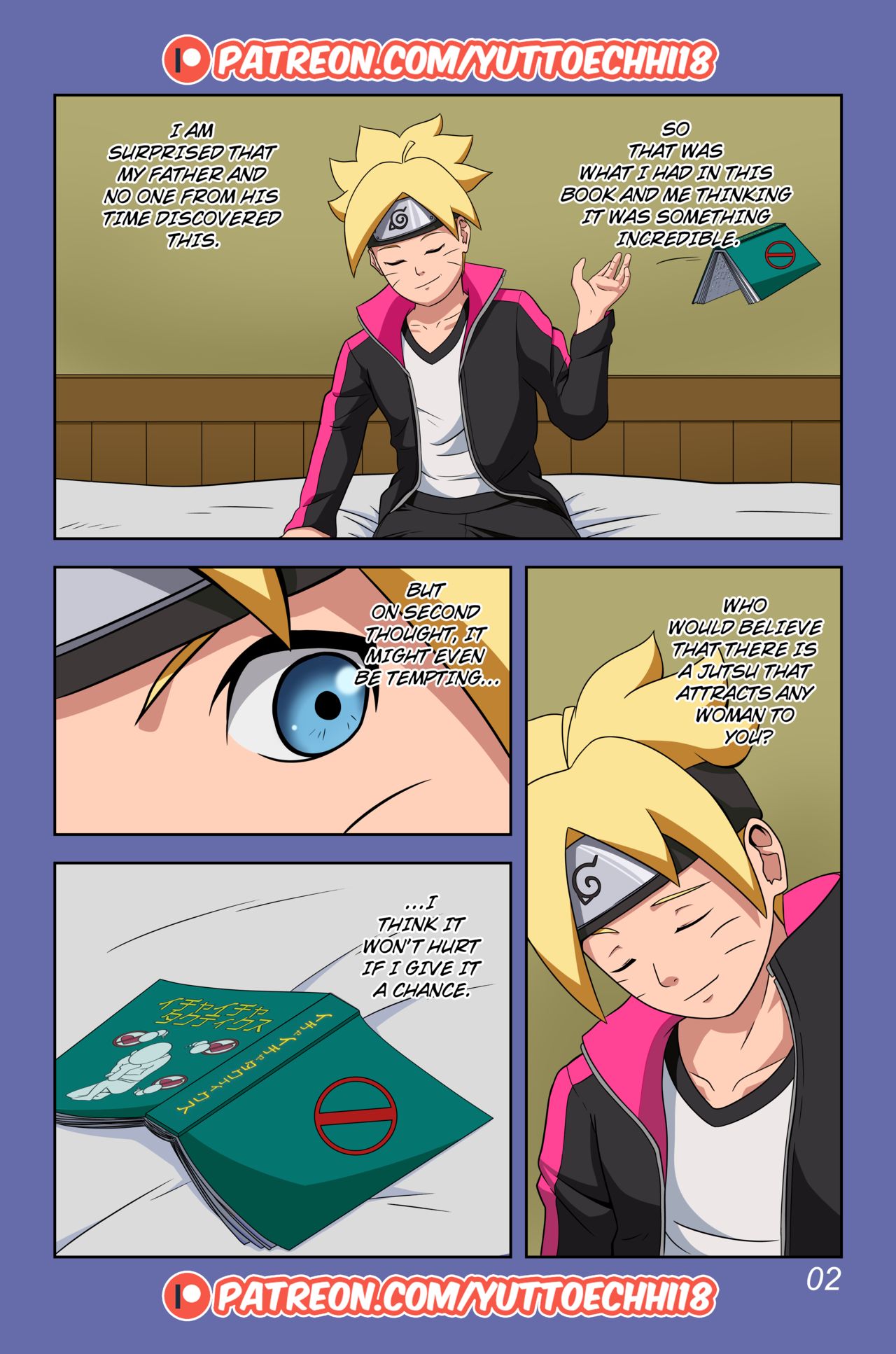 Boruto Erotic Adventure page 4 full