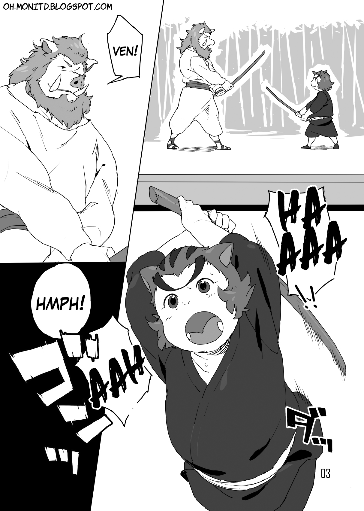 Tokumori da yo Jiroumaru! page 3 full