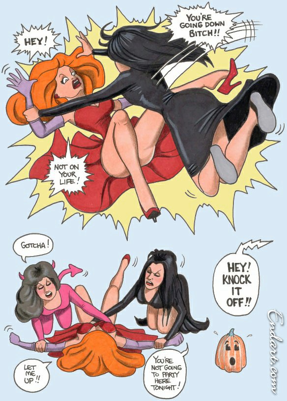 - Spanking Pamalee #11 - Jessica Rabbit Halloween Party page 7 full
