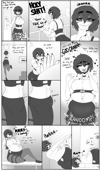[Nyanillart] Vani in a donut factory cover