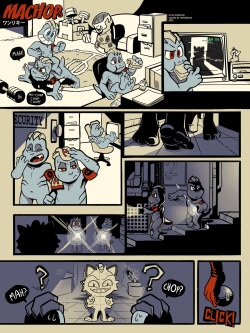 Machop comic