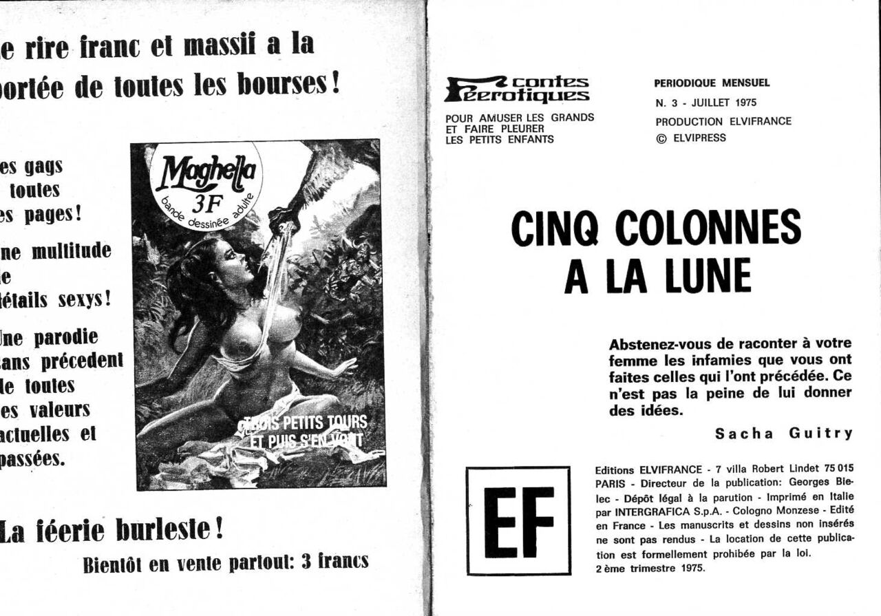 PFA - Contes féérotiques #3 Cinq colonnes à la lune page 2 full