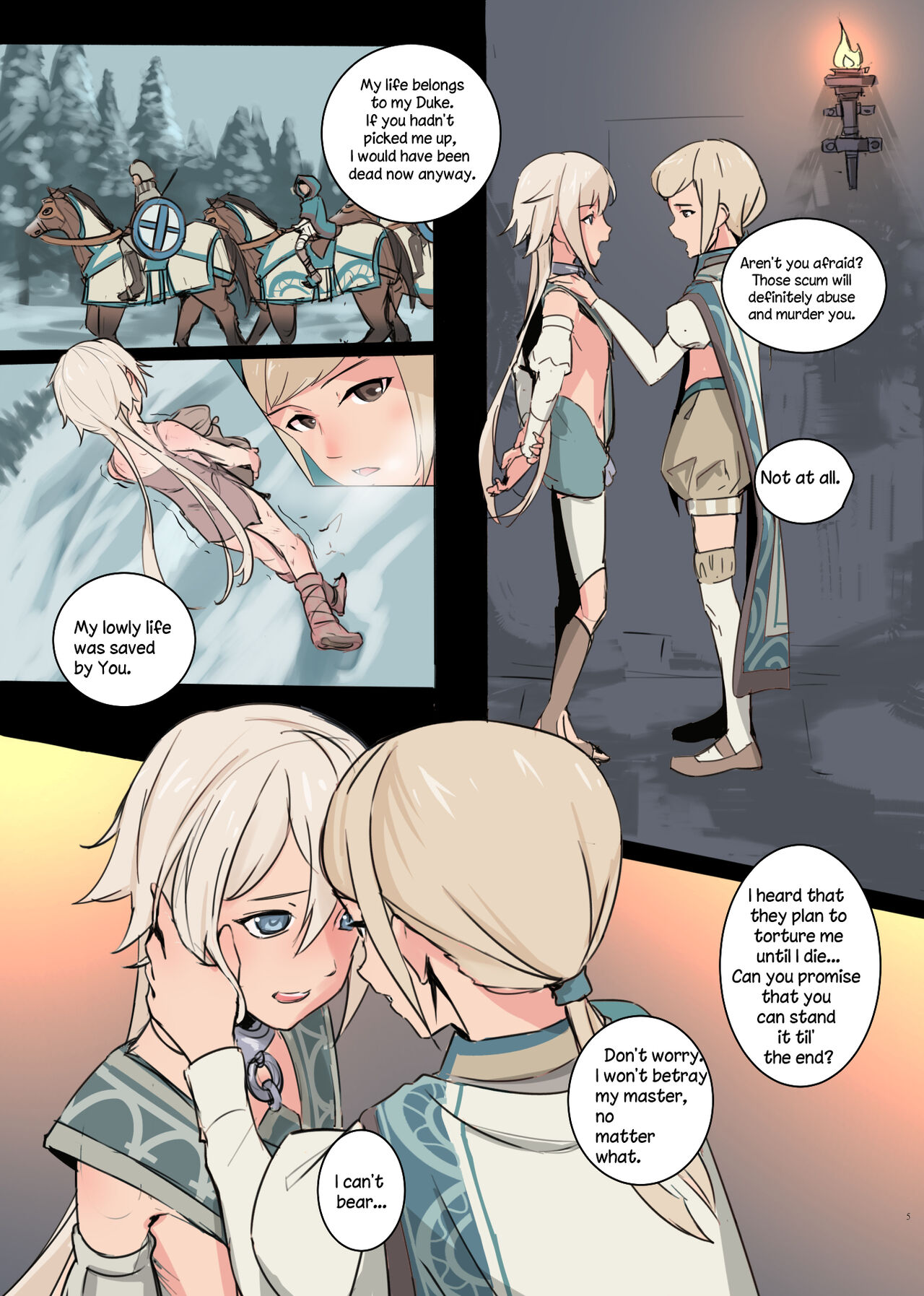 Hostage Slave of the Empire - The Candle Boy page 5 full