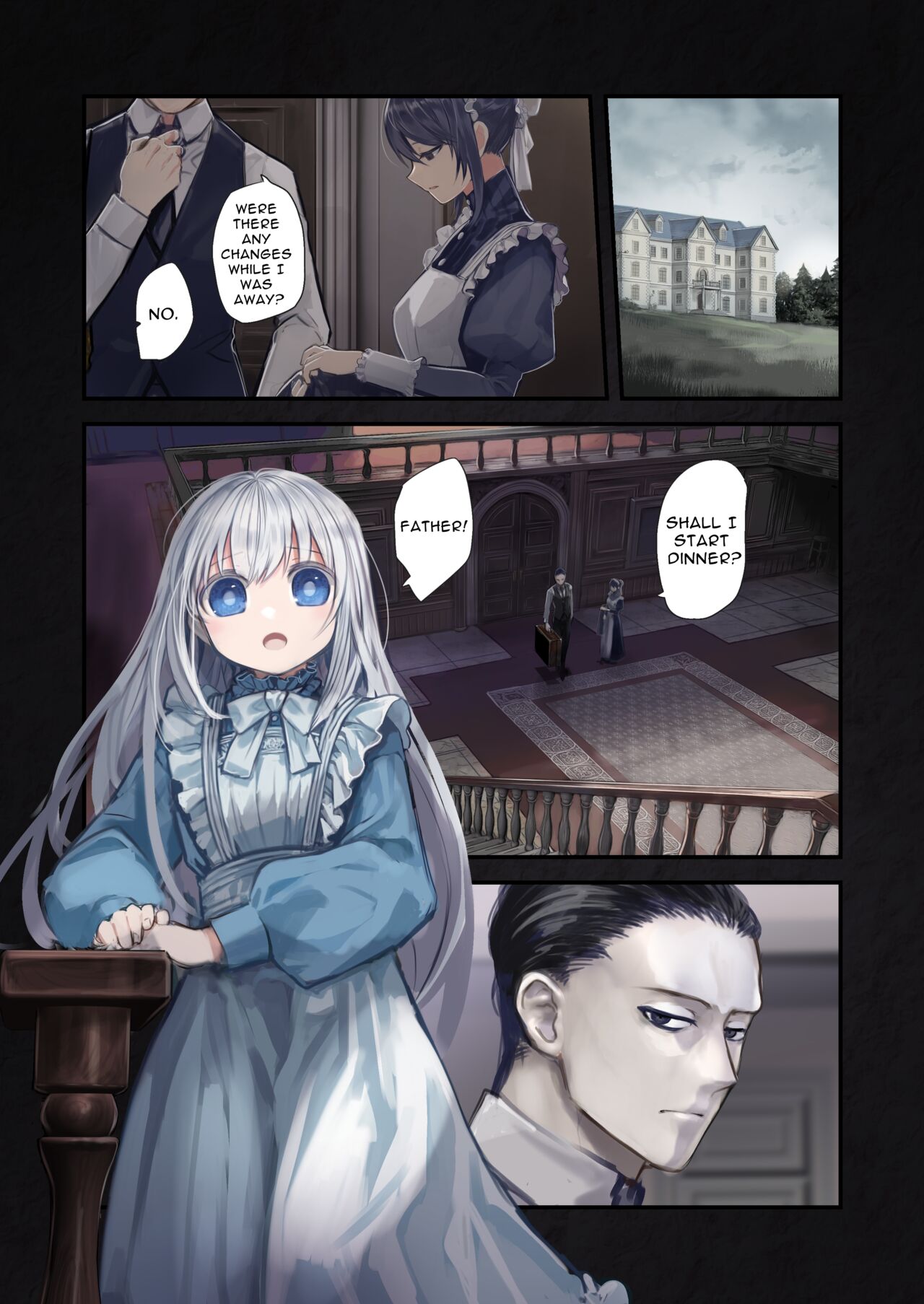 Connect ~A Girl Embraced Lovingly By The Tentacle~ page 2 full