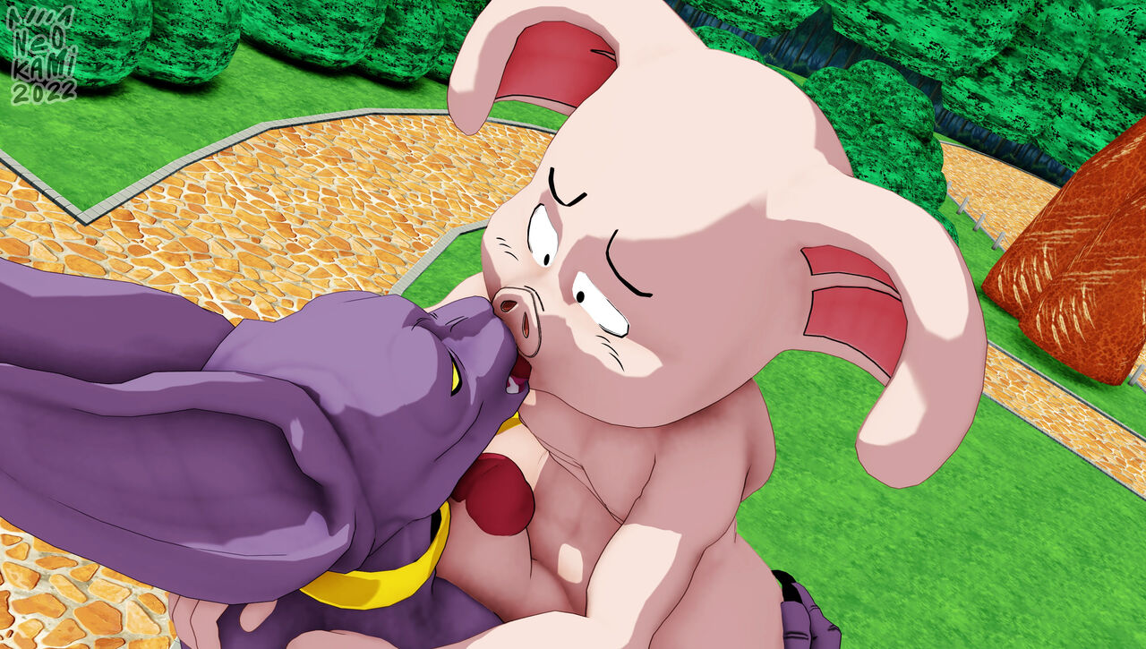 Lord Beerus & Oolong's Bet page 3 full