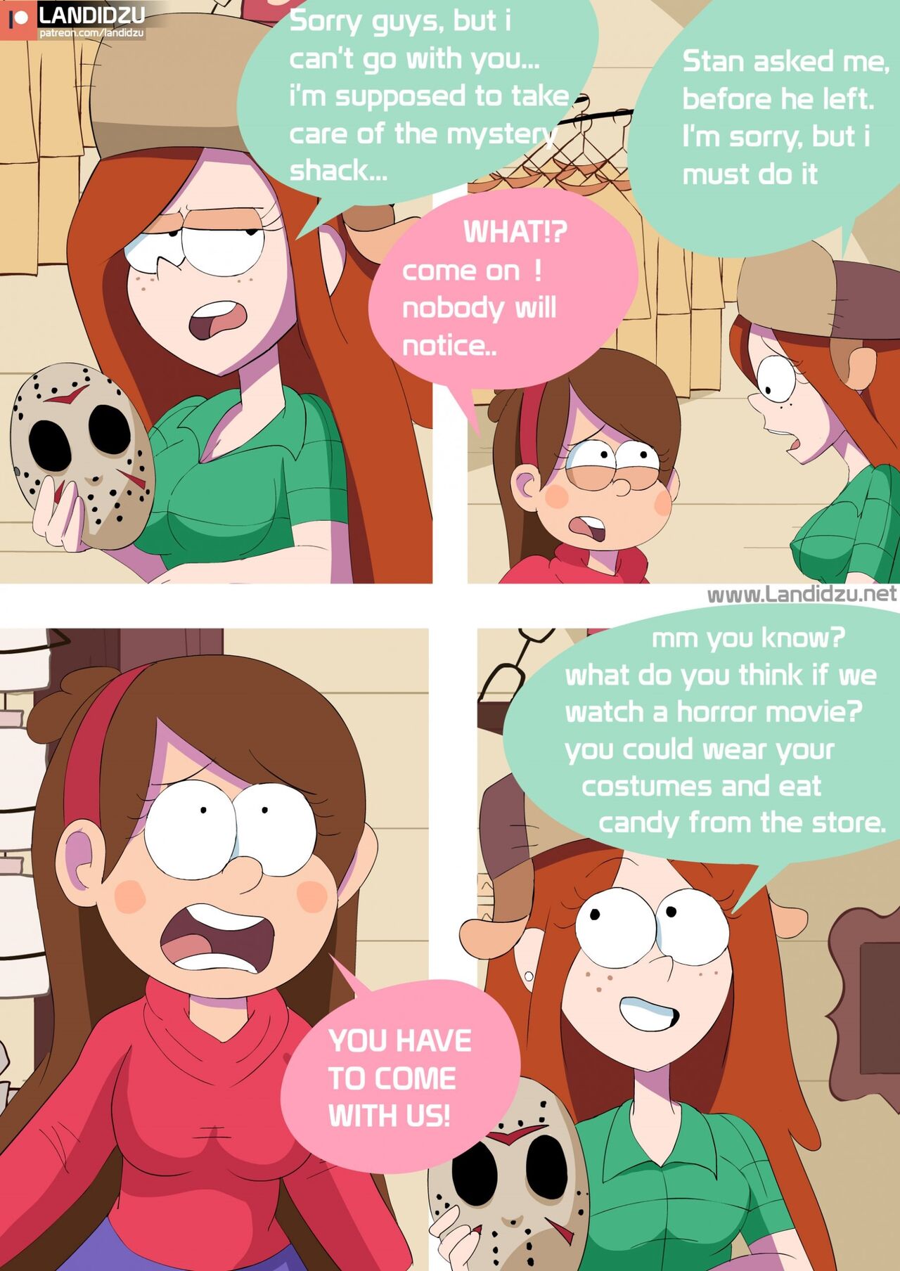 Gravity Falls - Trick or Treat page 10 full