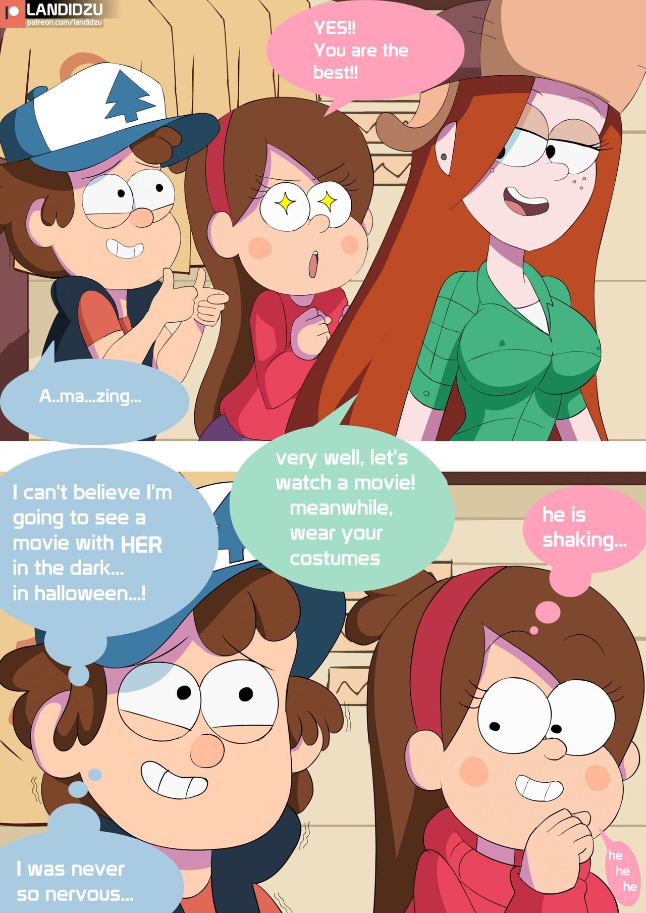 Gravity Falls - Trick or Treat page 11 full