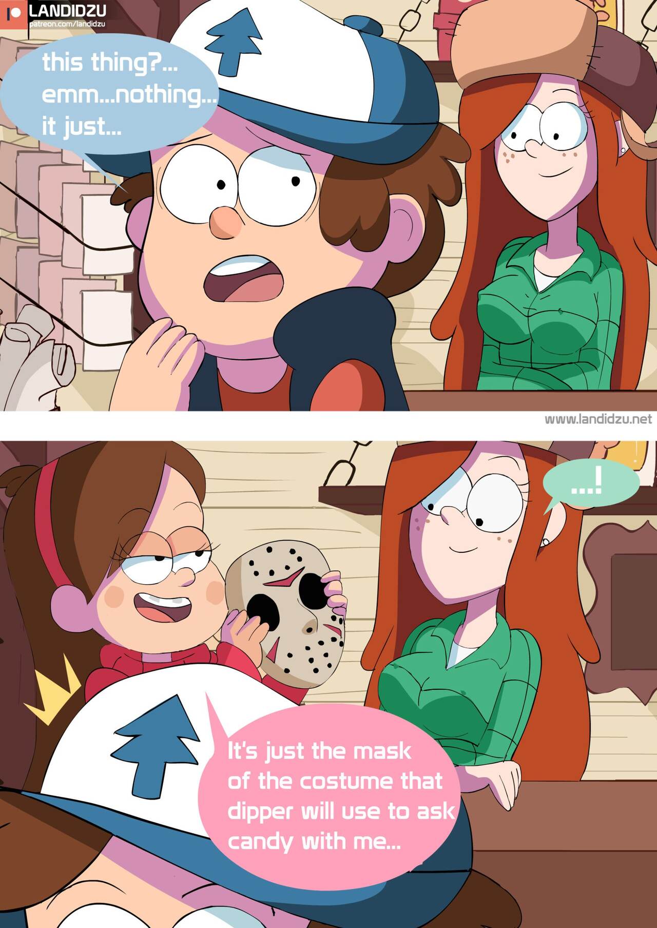 Gravity Falls - Trick or Treat page 5 full