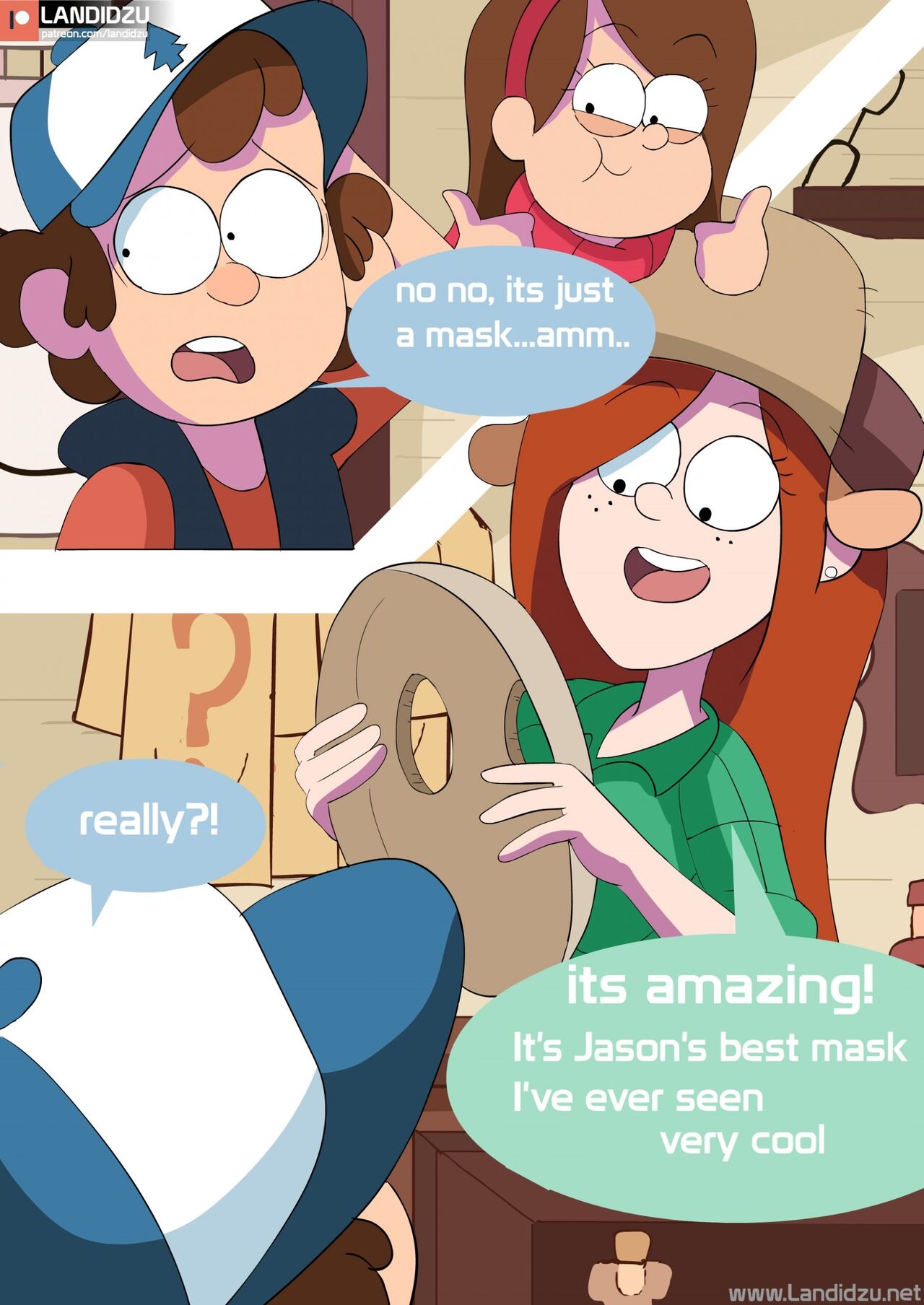 Gravity Falls - Trick or Treat page 7 full