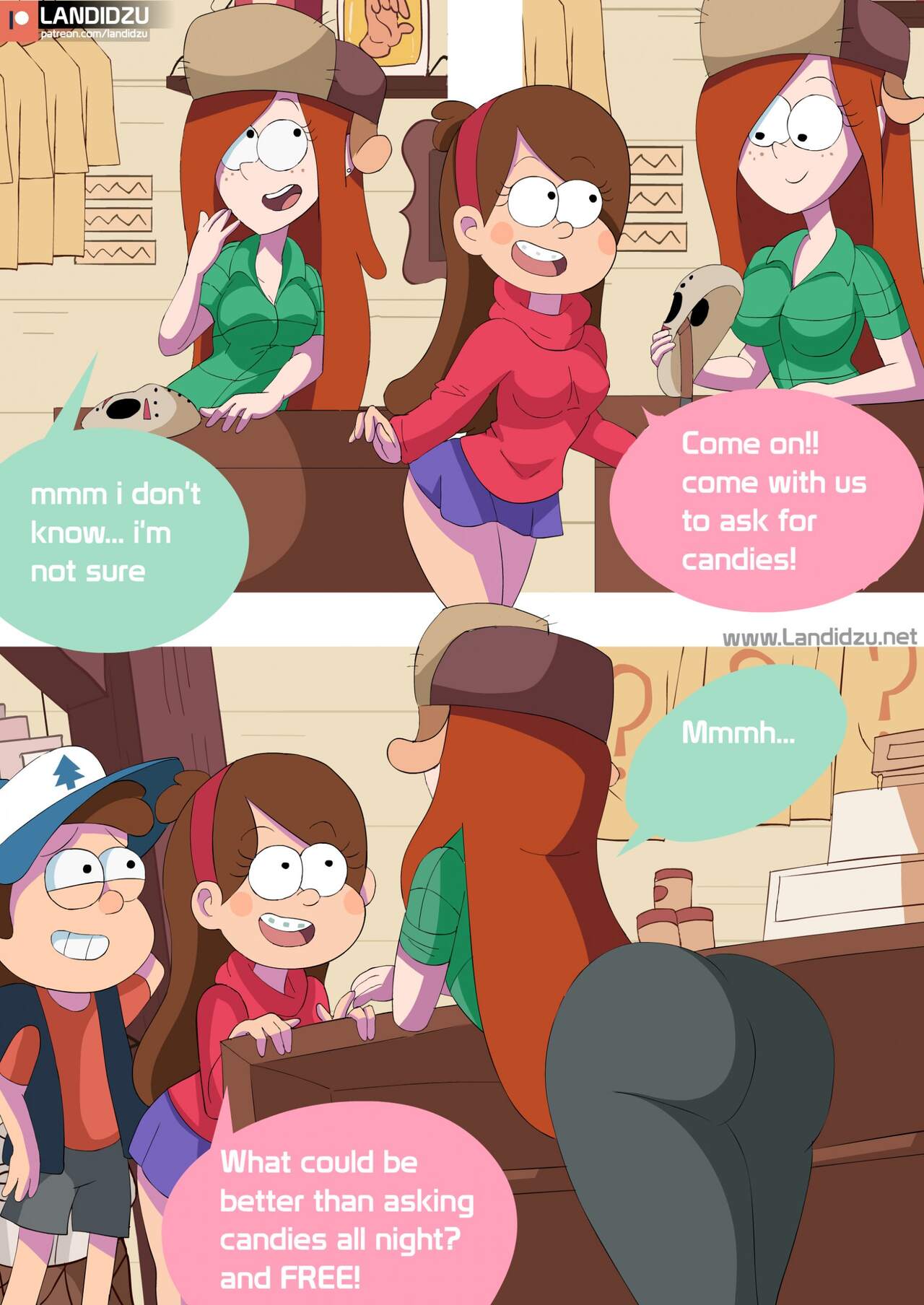Gravity Falls - Trick or Treat page 9 full