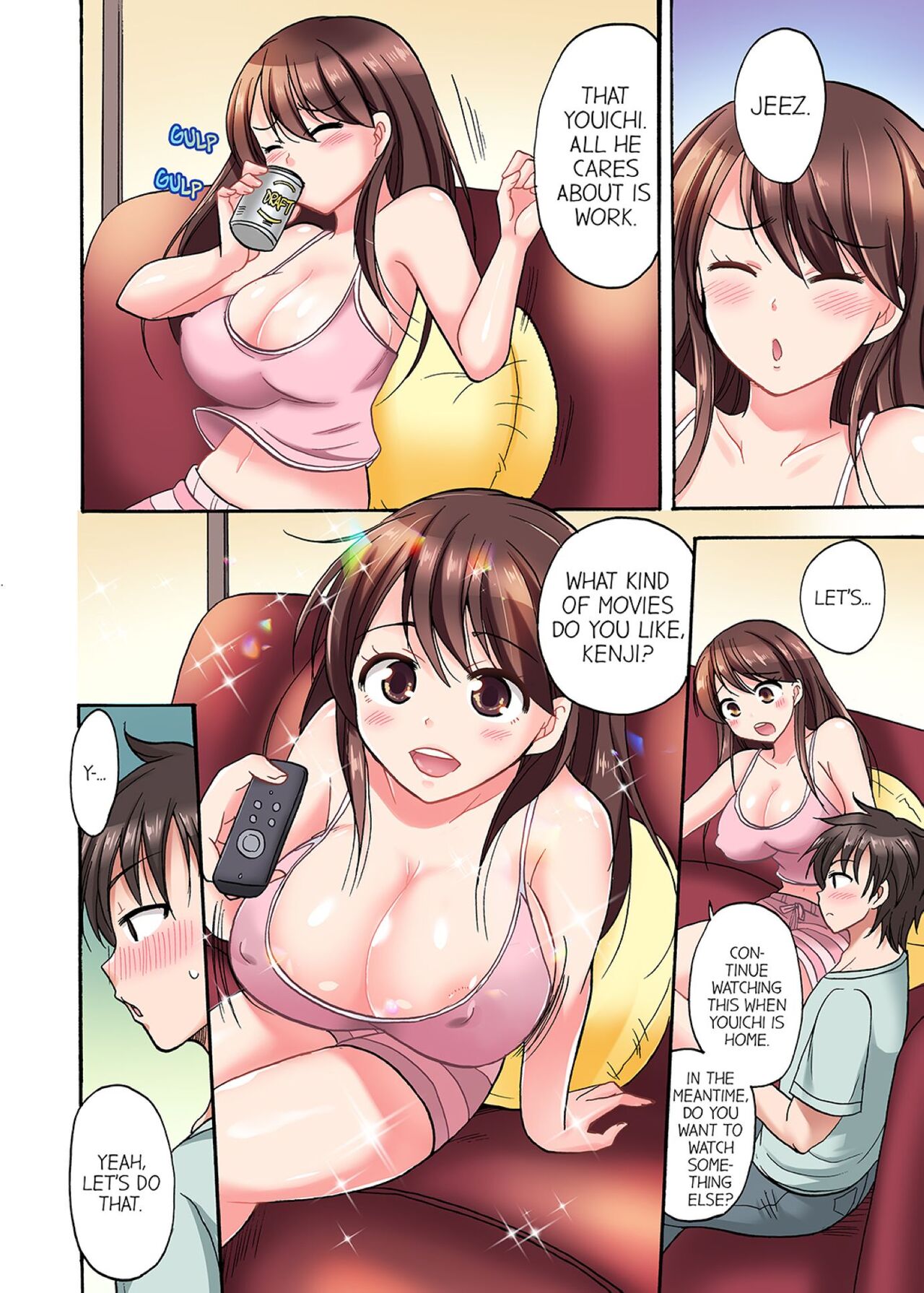 You Said Just the Tip… I Asked My Brother's Girlfriend to Have Sex With Me Without a Condom!! page 5 full