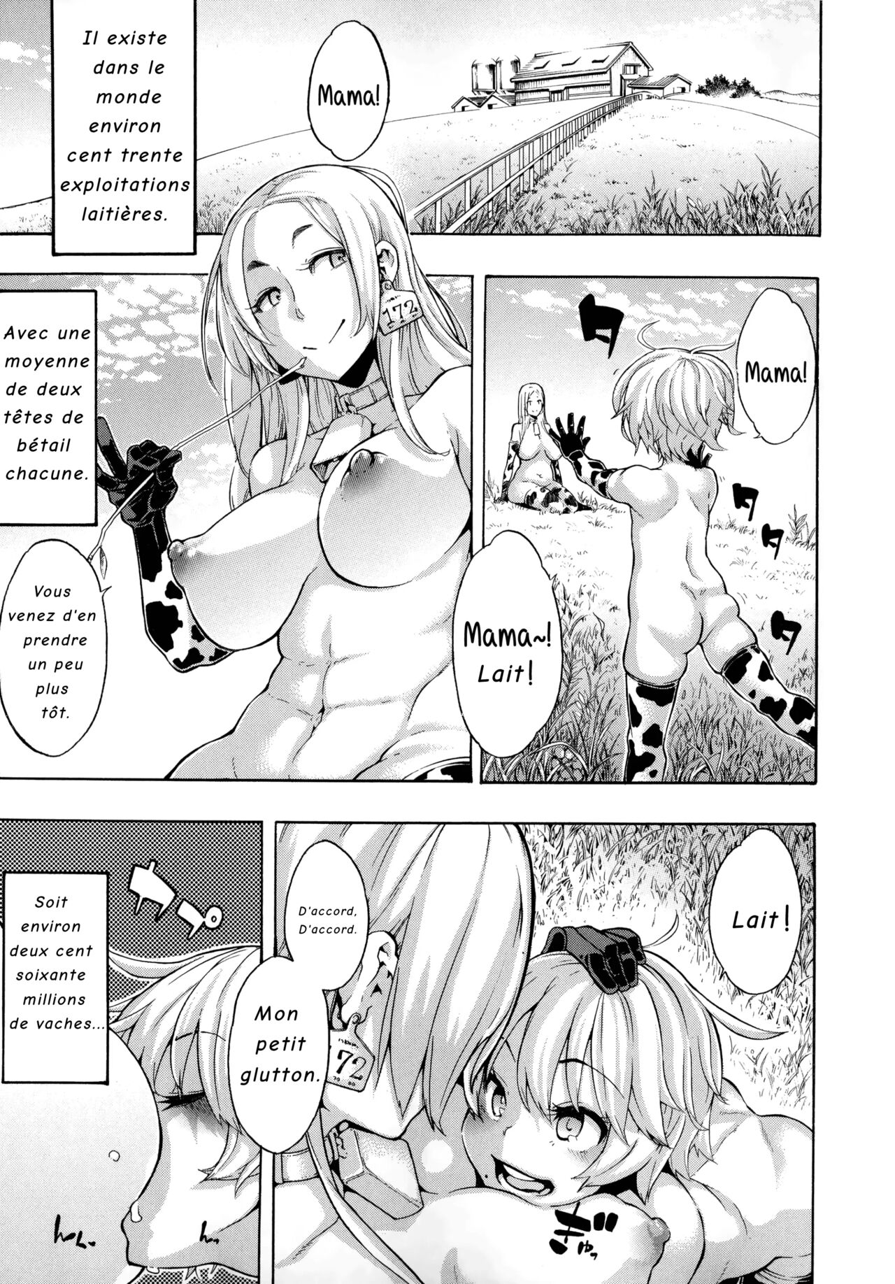 A Nyuugyuu Life | A Dairy Cow's Life page 1 full