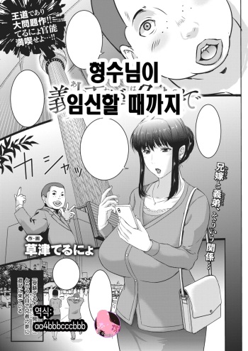 [Kusatsu Terunyo] Ane ga Haramu made + Zoku Ane Hara Ane ga Haramu made + Zokuzoku Ane Hara Ane ga Haramu made | 형수님이 임신할 때까지 1-3 [Korean] [팀 마스터] [Digital] cover