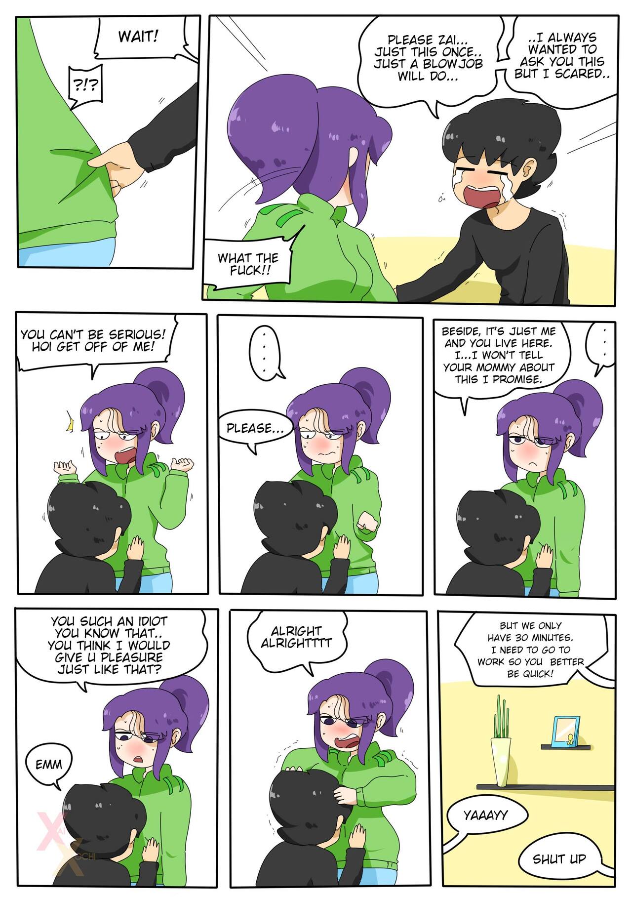 Zaimorphosis. Chapter 1 page 5 full