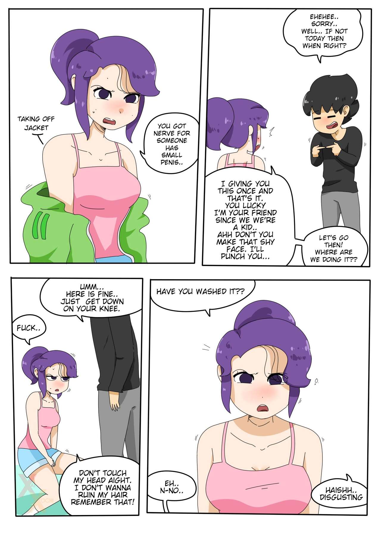 Zaimorphosis. Chapter 1 page 6 full