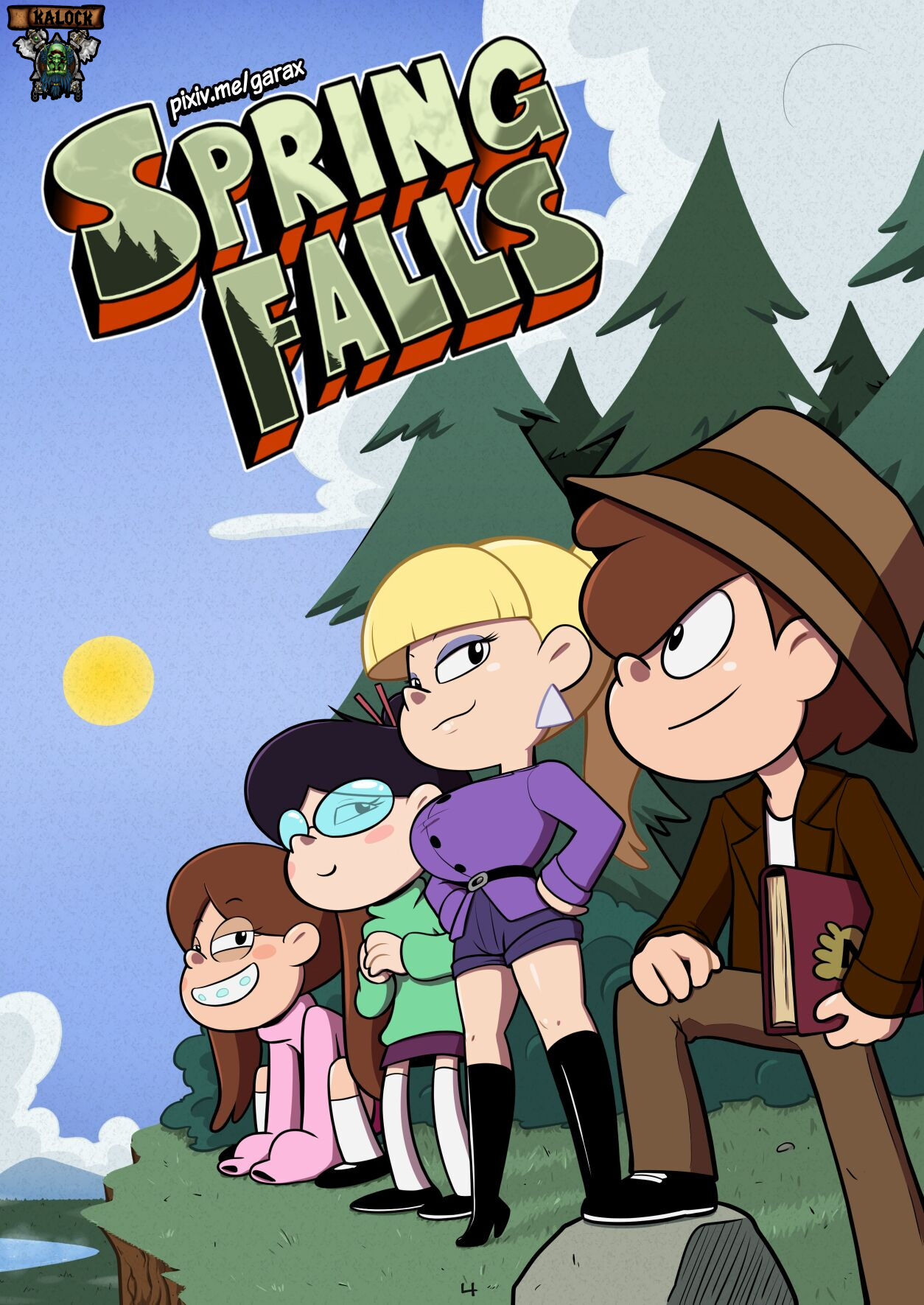 Spring Falls page 1 full