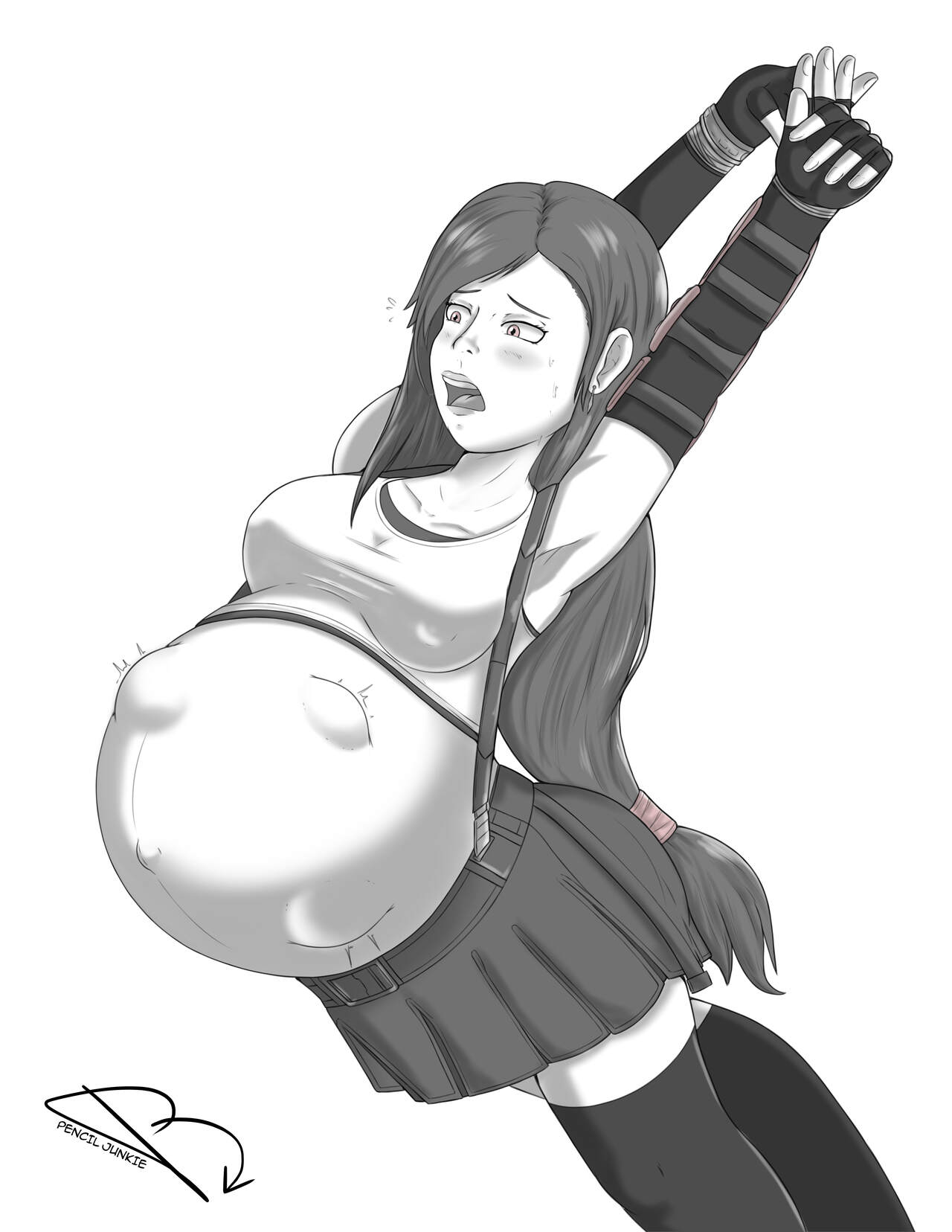 Tifa Lockhart Sketch Final High Res + Alts page 4 full