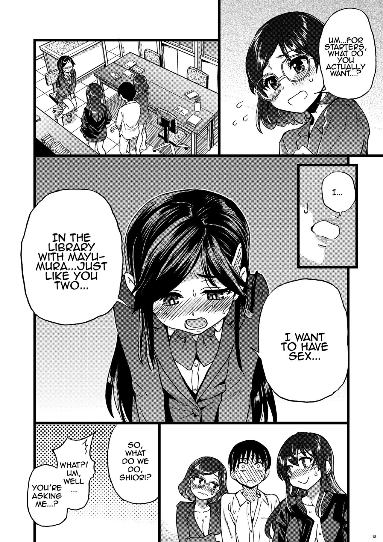 Watashi o Ecchi no Nakama ni Irete kudasai | Please Let Me Be a Part of your Sex Group page 11 full