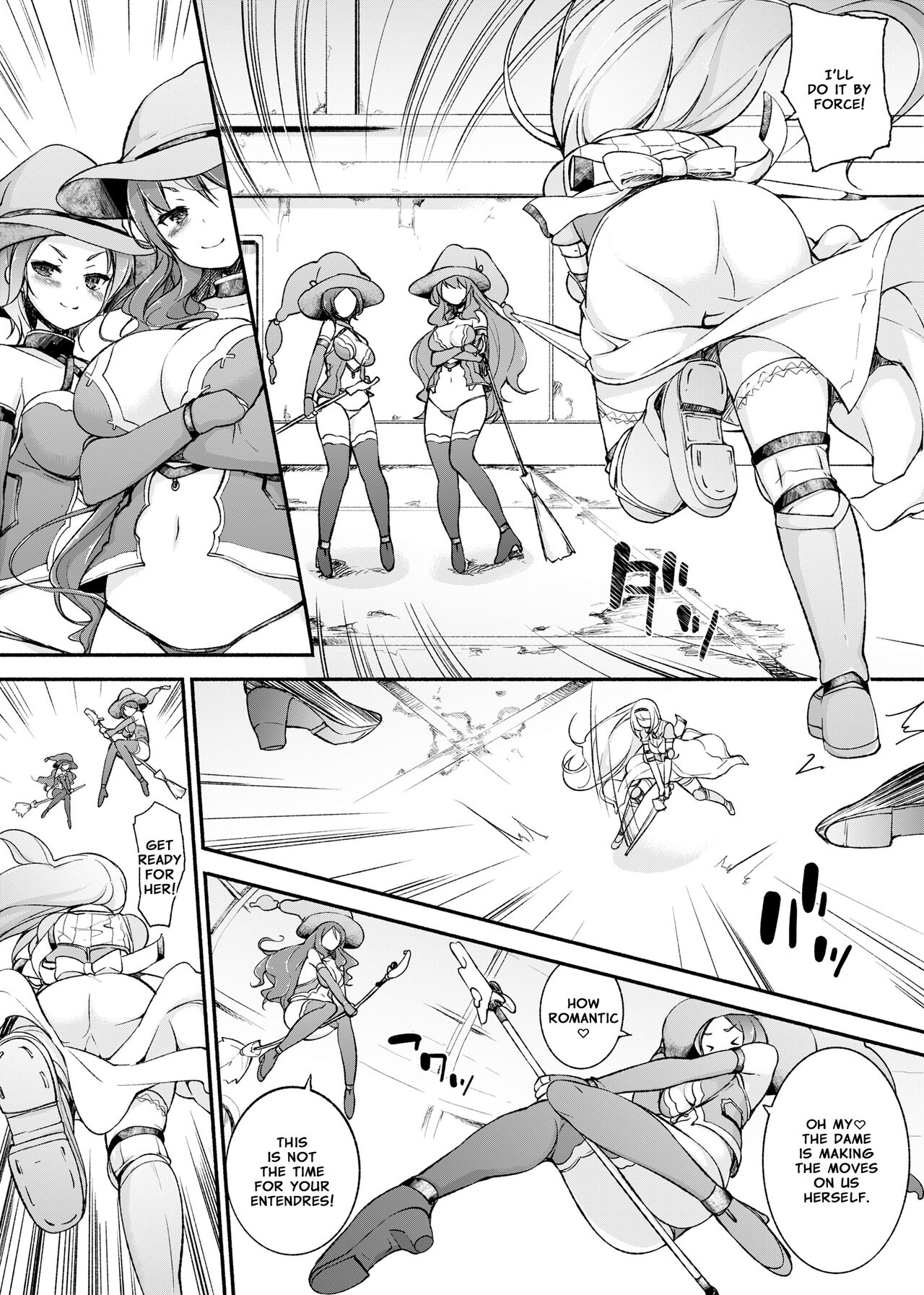 Onna Kishi Sei Ruruna ~Kishi Mahou Gakuen Intan~ | Maiden Knight Lilouna ~The Degenerate Knight-Mage Academy Feud~ page 10 full