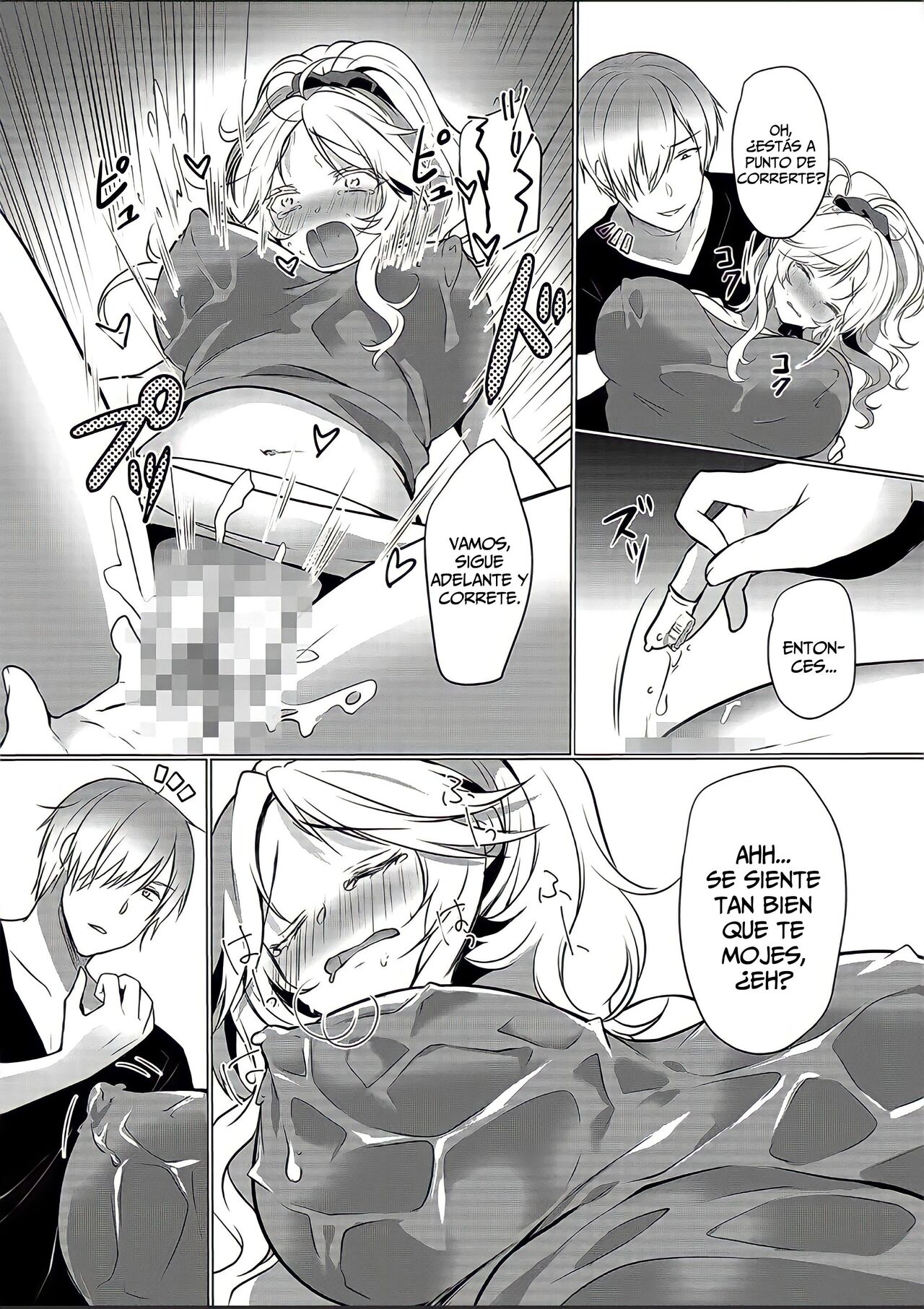 Junyuuchuu no Yanmama ni Pakopako Tanetsuke!! ~ Sonna ni Dasaretara Milk ga Afurechau! 3 | ¡Programa de Masturbación de una Mamá Gyaru Sexualmente Frustrada! - Capítulo 3 page 10 full