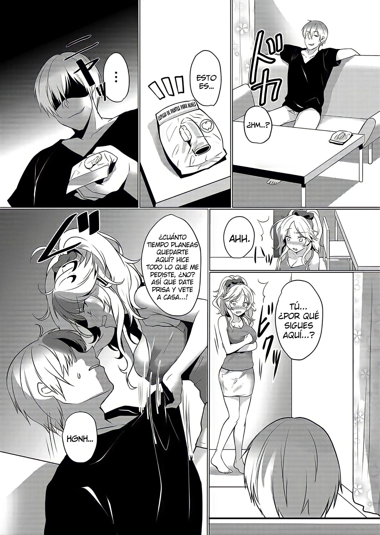 Junyuuchuu no Yanmama ni Pakopako Tanetsuke!! ~ Sonna ni Dasaretara Milk ga Afurechau! 3 | ¡Programa de Masturbación de una Mamá Gyaru Sexualmente Frustrada! - Capítulo 3 page 6 full